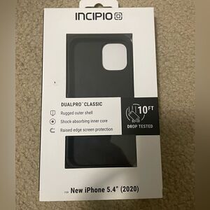 Incipio DualPro Classic Case for iPhone 12 mini - Jet Black